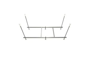 Поручень настенный Aquatek KAR-0000084 50 см хром